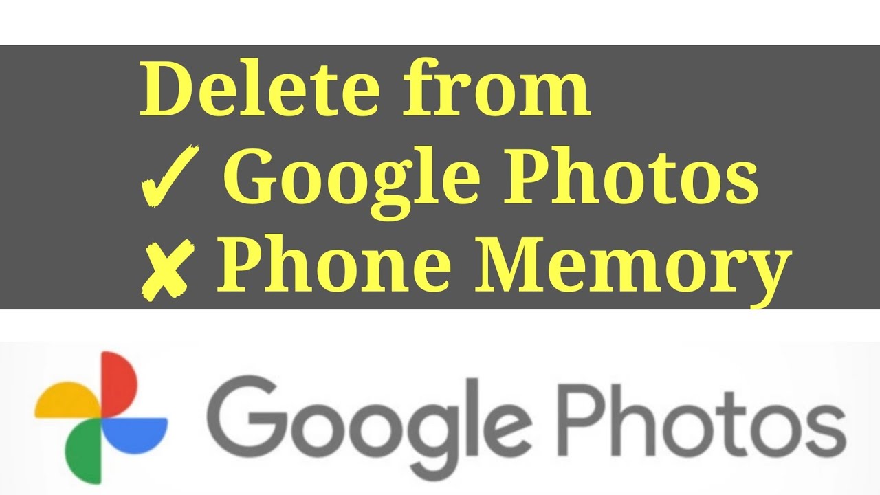 Delete Google Photos Without Removing from Phone ๐ฑ