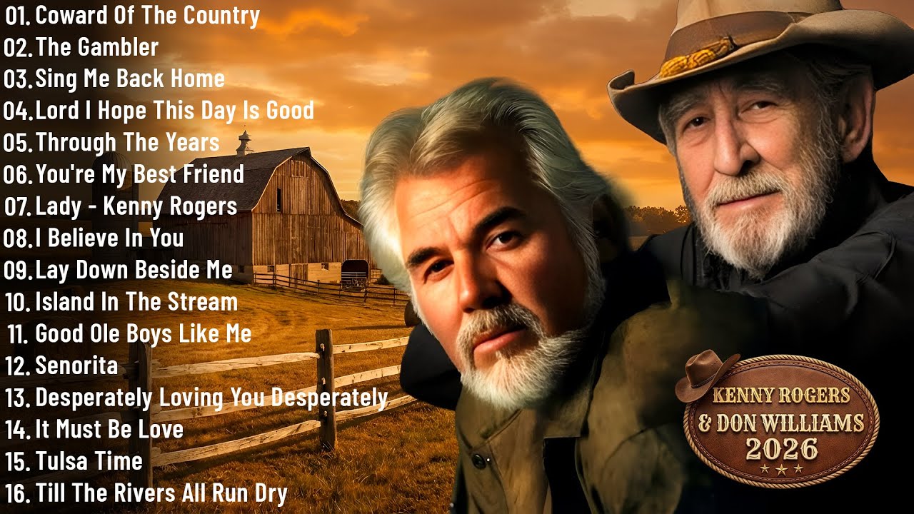 Kenny Rogers & Don Williams: Top Country Hits 2026