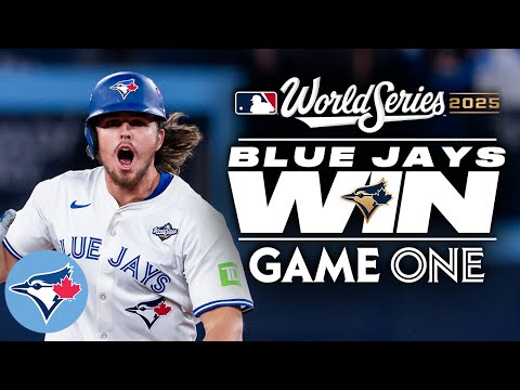 THE STORY: Blue Jays announce themselves in Game One of World Series, put up ELEVEN RUNS!