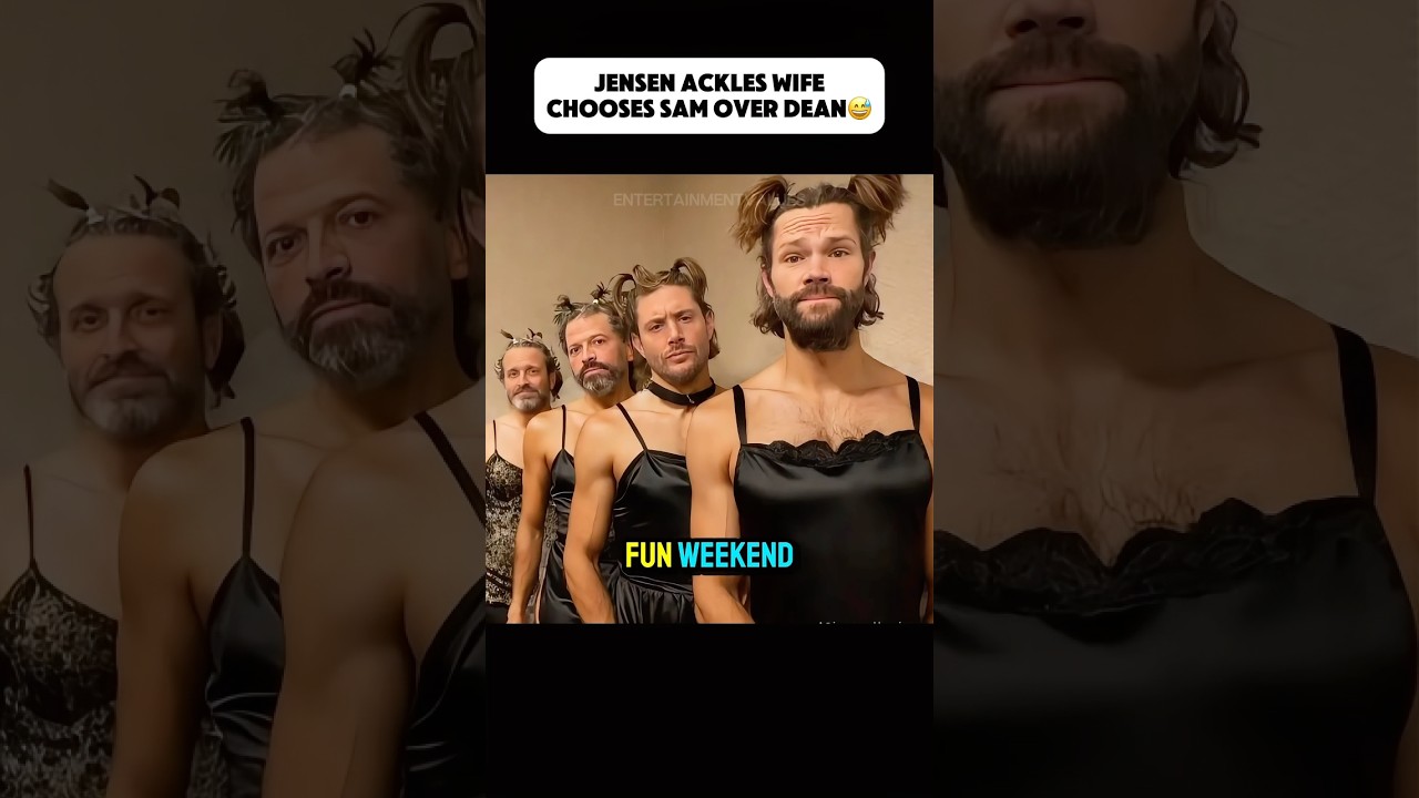 Jensen Ackles' Wife Picks Sam Over Dean 😂