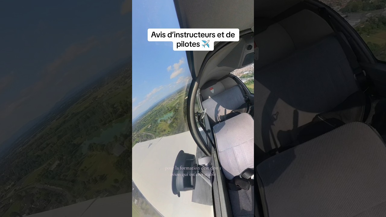 DR400 : L’avion préféré des pilotes et instructeurs ✈️