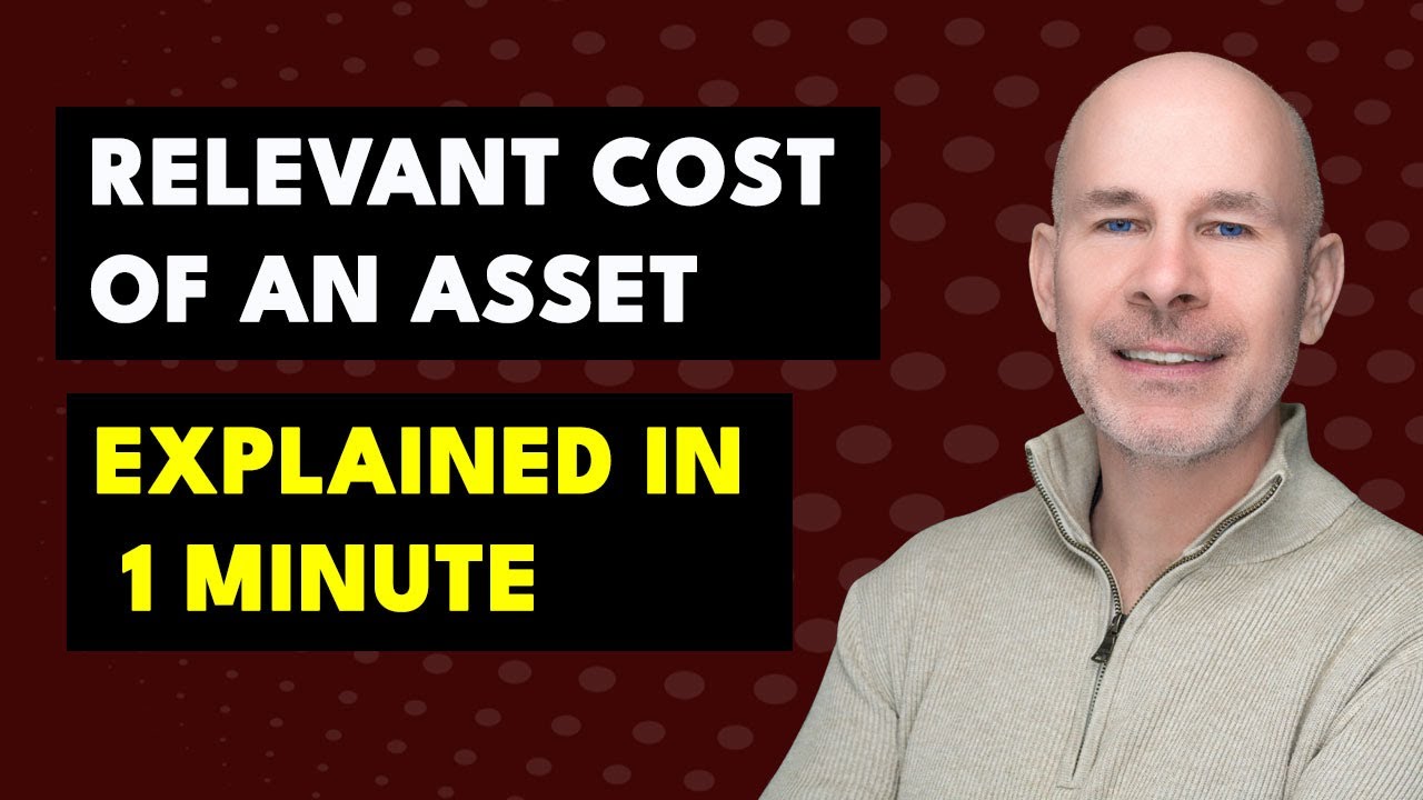 Relevant Cost of an Asset in 1 Minute | ACCA PM