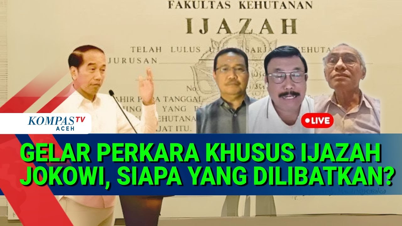 Kabareskrim dan TPUA Soroti Kontroversi Ijazah Jokowi 📝