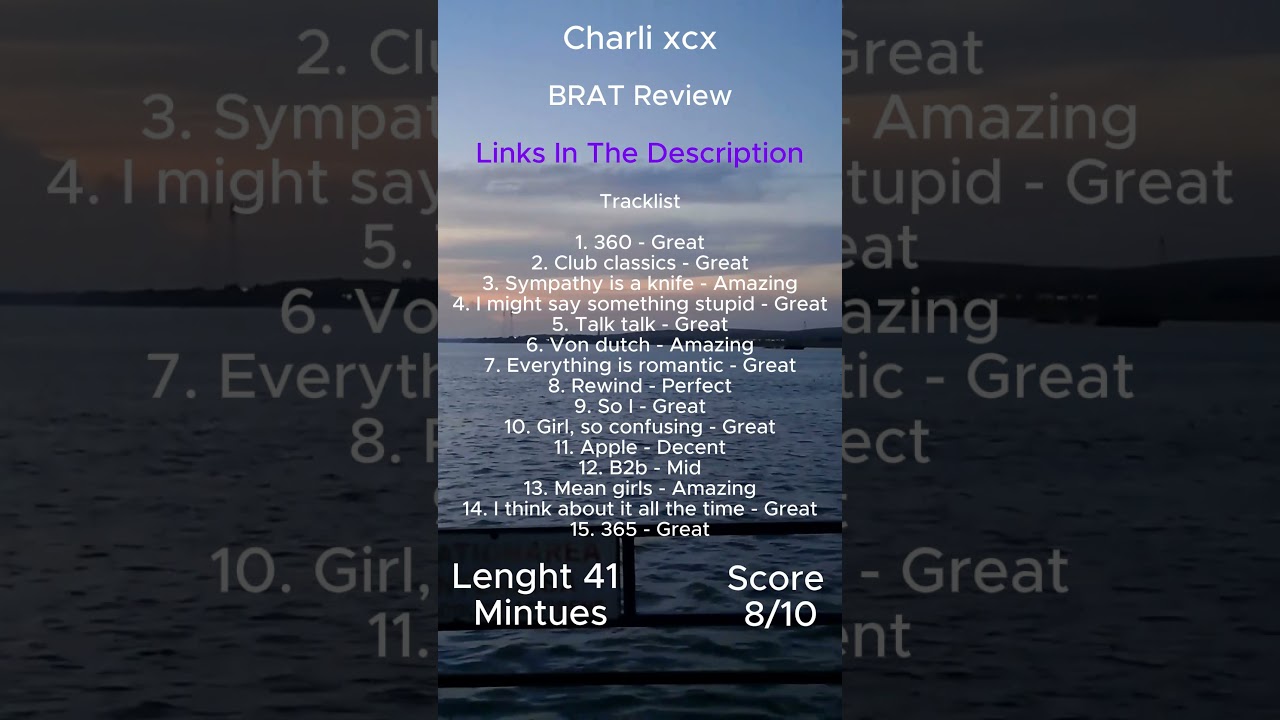 Charli XCX - BRAT Review 🎶