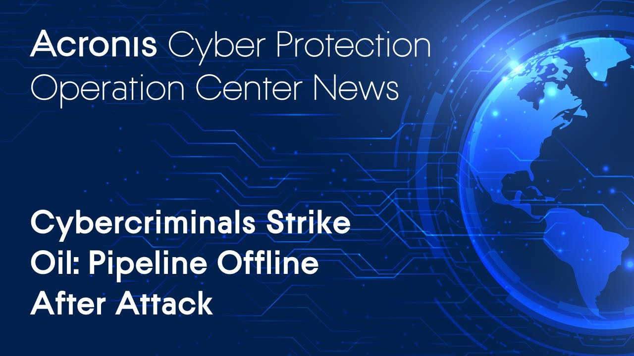 Colonial Pipeline Ransomware Attack 🚨