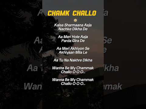 TRY WITH YOUR OWN VOICE 🤍- CHAMK CHALLO SONG LYRICS🎶#song#lyrics#songlyrics#trywithyourownvoice