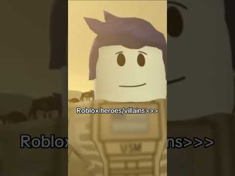 Roblox heroes/villains