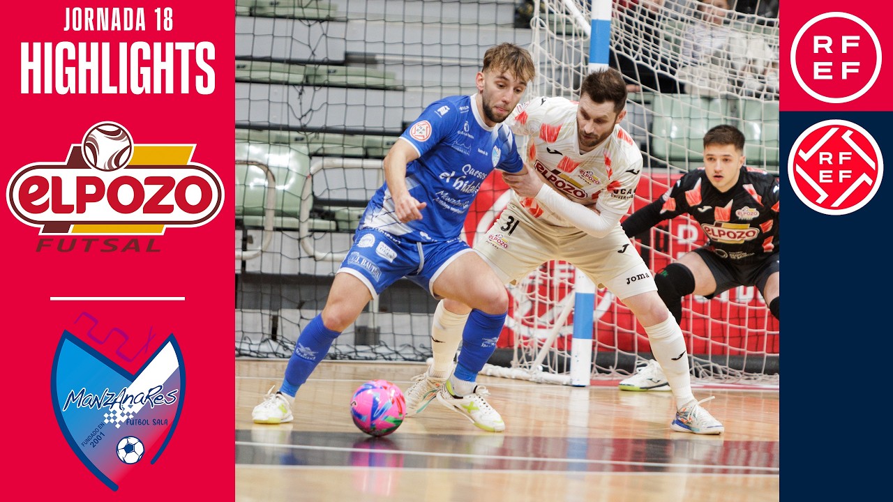 ElPozo Murcia 4-5 Quesos El Hidalgo en Jornada 18 🏆