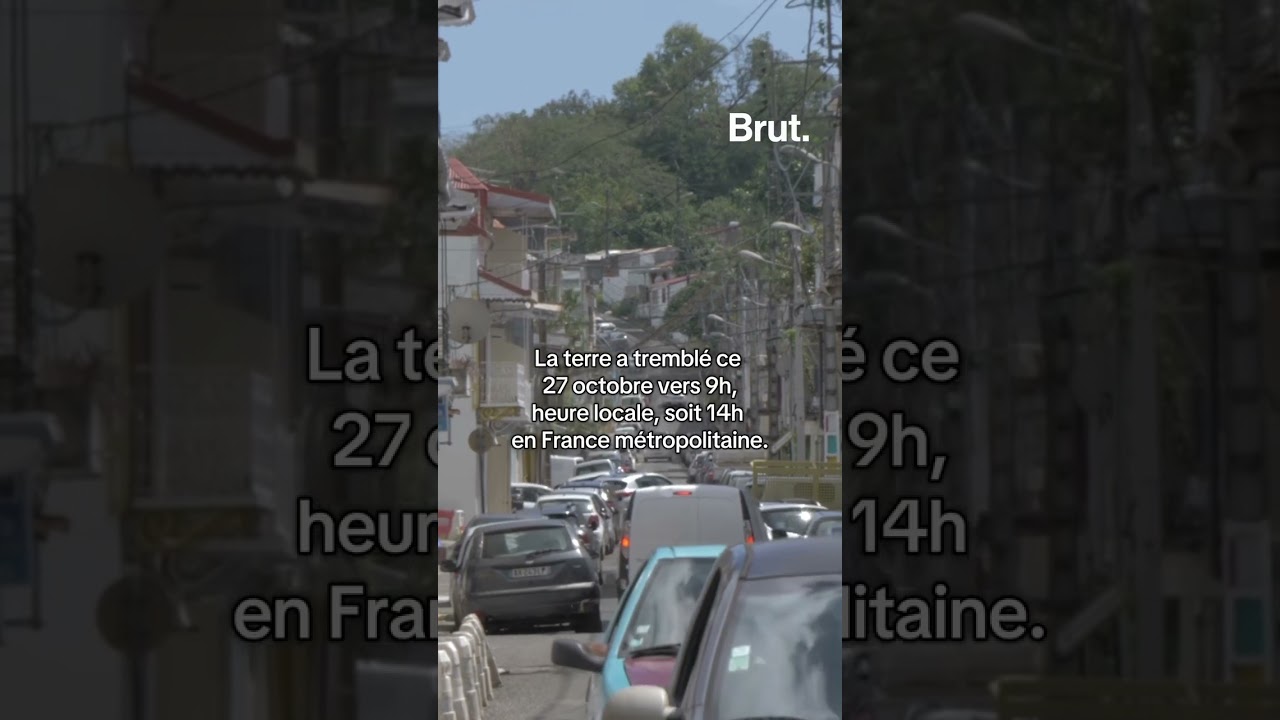 Séisme de 6,5 près de la Guadeloupe et Martinique 🌊