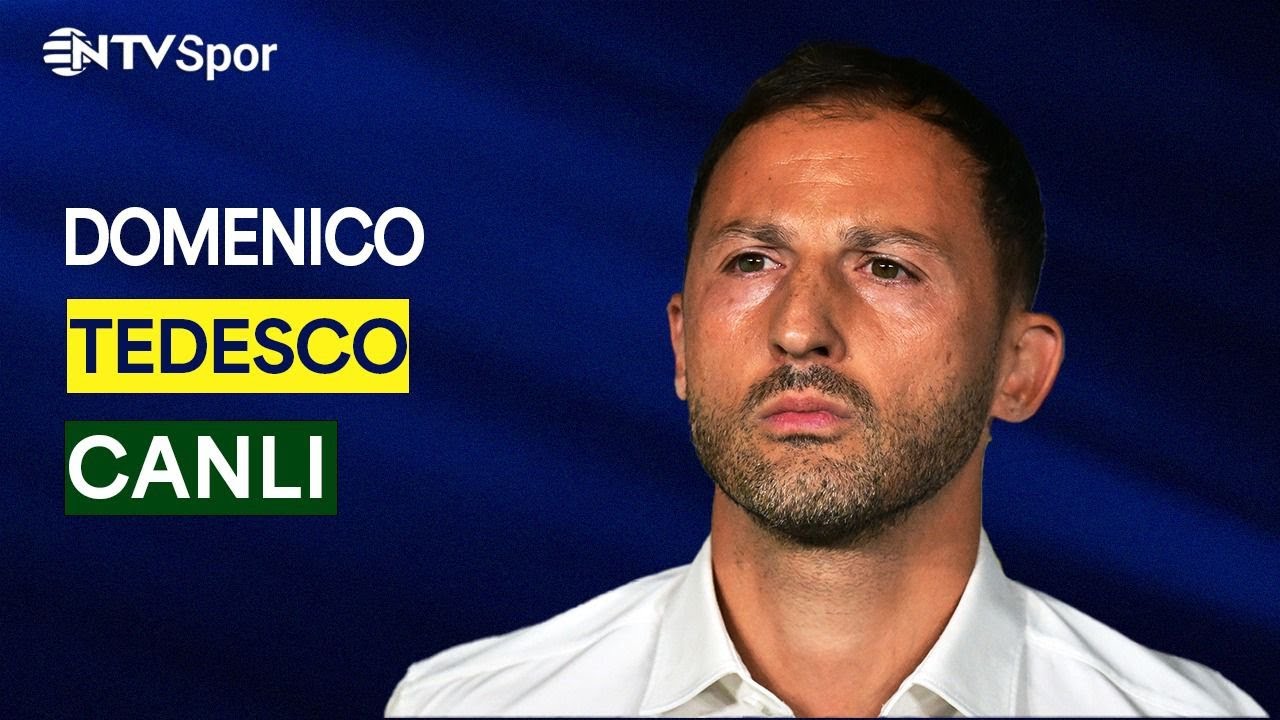 CANLI: Domenico Tedesco'nun Basın Toplantısı | Beşiktaş 2-3 Fenerbahçe Maç Analizi ⚽