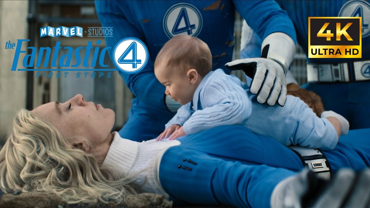 Fantastic Four: Franklin Saves Sue in 4K 🌟
