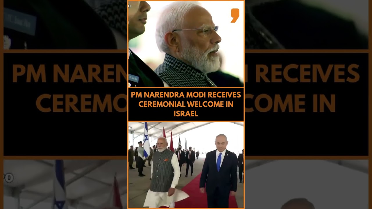 PM Modi Welcomed in Tel Aviv 🇮🇱 | India-Israel 2026 Visit