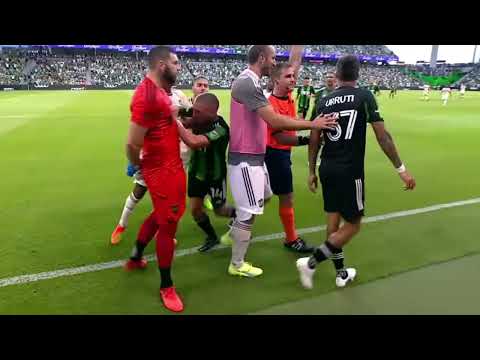 All Out Brawl Breaks Out! Austin FC vs LAFC