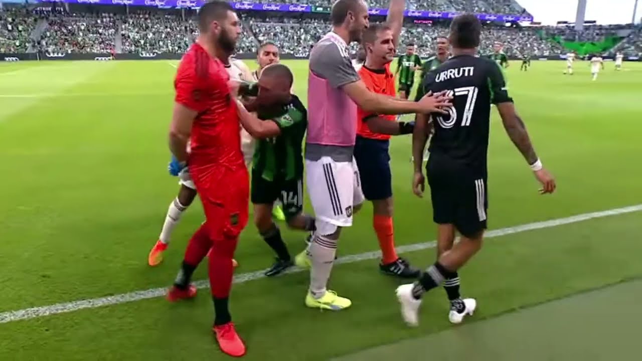Epic Fight Erupts During Austin FC vs LAFC Match ⚽🔥
