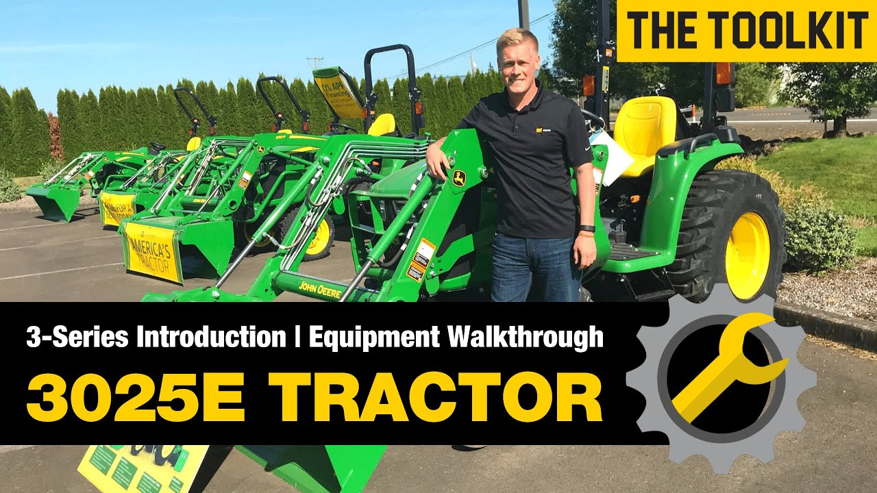 John Deere 3025E Compact Tractor Walkthrough & Review