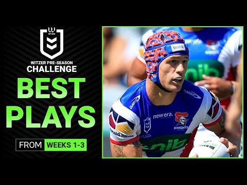 2025 NRL Highlights | The best plays from the Witzer Pre-Season Challenge