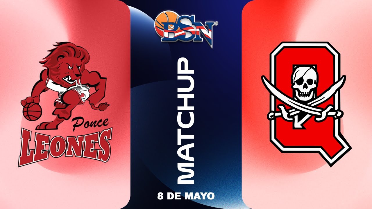 Leones de Ponce vs. Piratas de Quebradillas - 05/08/26 - BSN2026