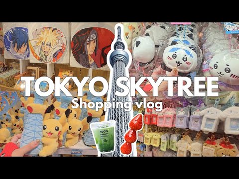 Tokyo Skytree Town Shopping & Vlog 🗼