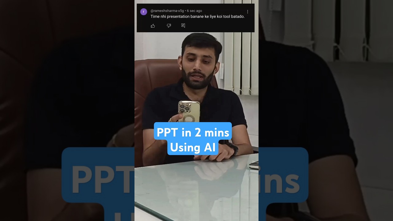 Create PowerPoint Presentations in 2 Minutes with AI ⚡