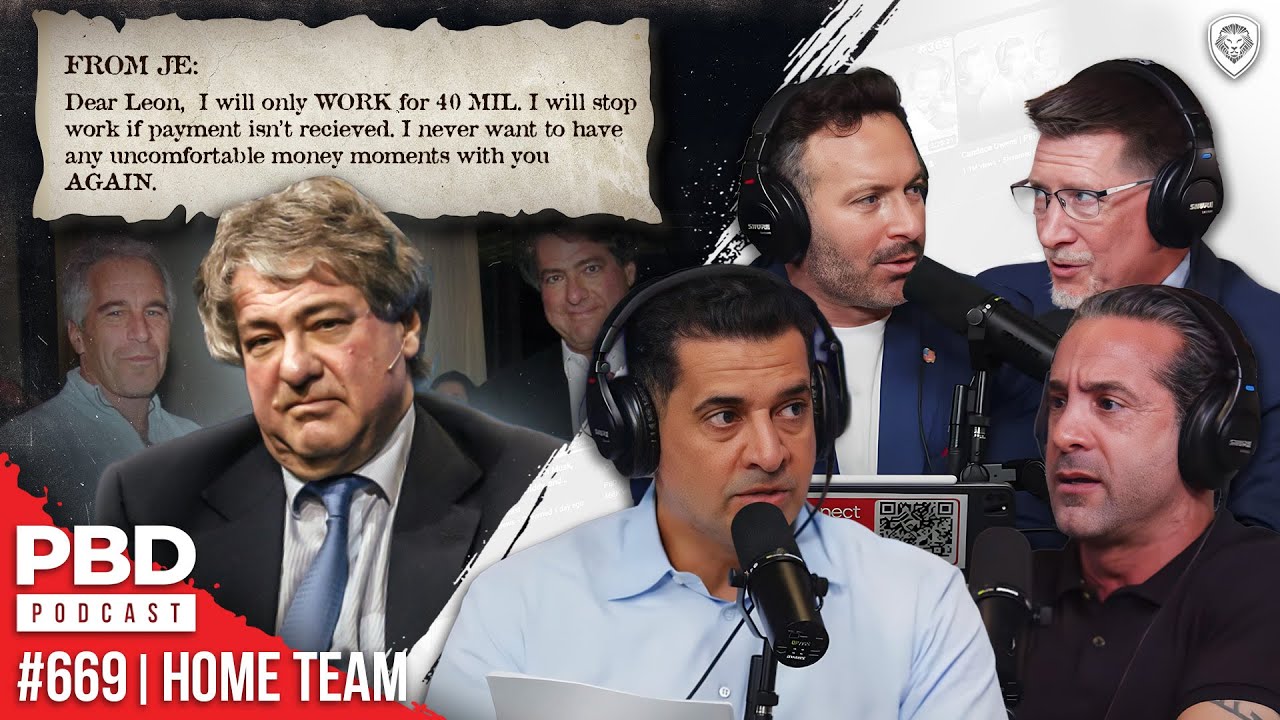 Israel & Hamas Ceasefire Broken, No Kings Protests +  Epstein's E-mail Shakedown | PBD Podcast | 669