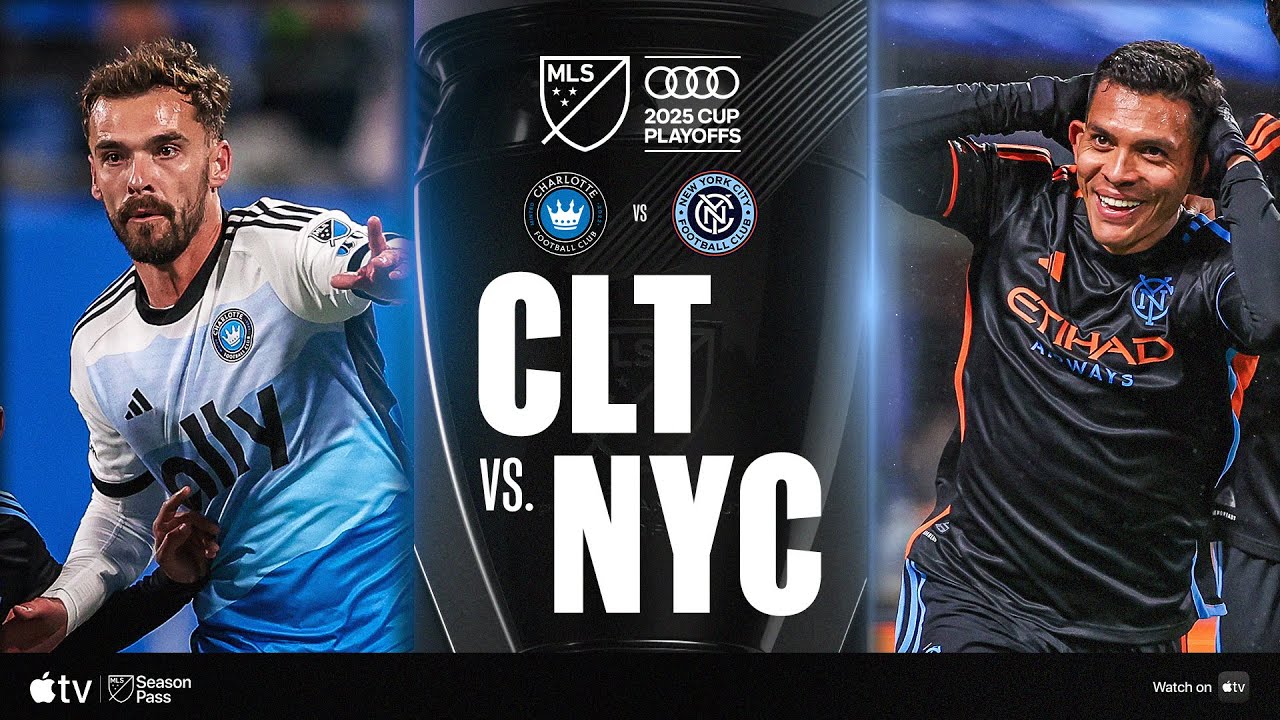 Charlotte FC vs NYCFC | 2025 MLS Playoffs Highlights