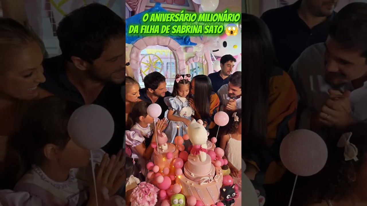 Aniversário da Filha de Sabrina Sato 🎉