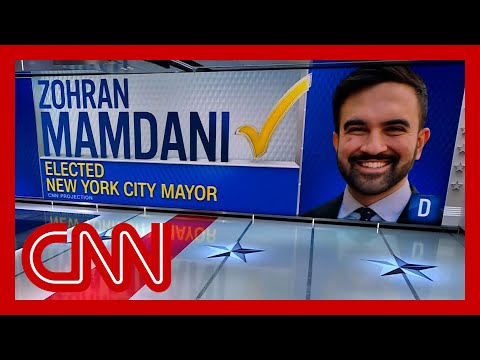 Zohran Mamdani Declared NYC Mayor by CNN Projections