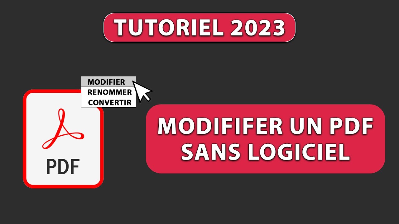 Convertir PDF en Word Gratuitement & Sans Logiciel