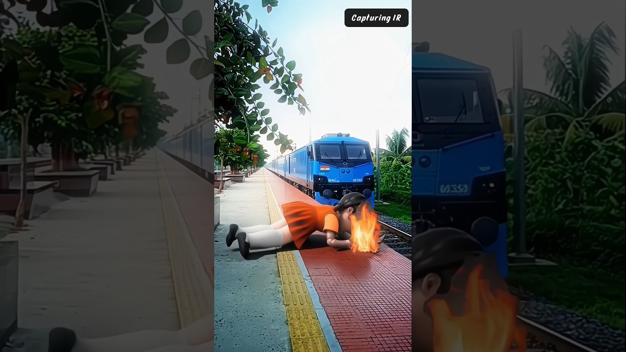 Indian Railways Funny Moments 🚆 #Shorts