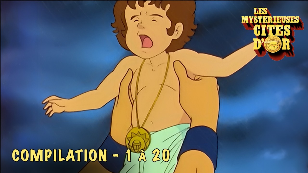 Marathon 9h des mystérieuses cités d'or - Épisodes 1 à 20
