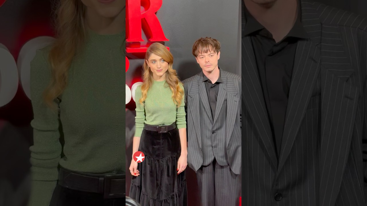 Natalia Dyer & Charlie Heaton Stun at Stranger Things Broadway Opening Night 🎬