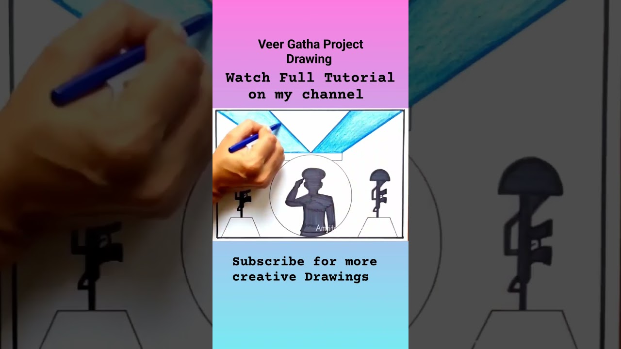 Gallantry Award Winners Drawing | Veer Gatha Project 🏅