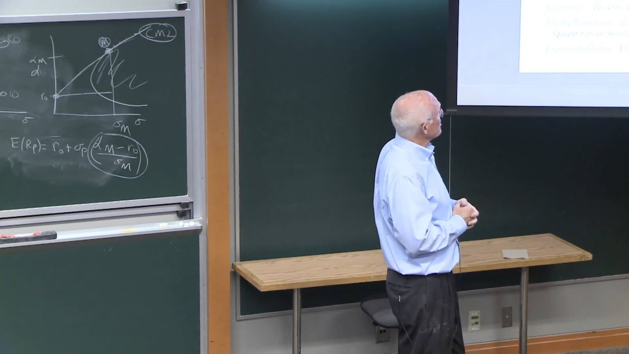 14. Portfolio Theory | MIT 18.S096 Fall 2013 📈