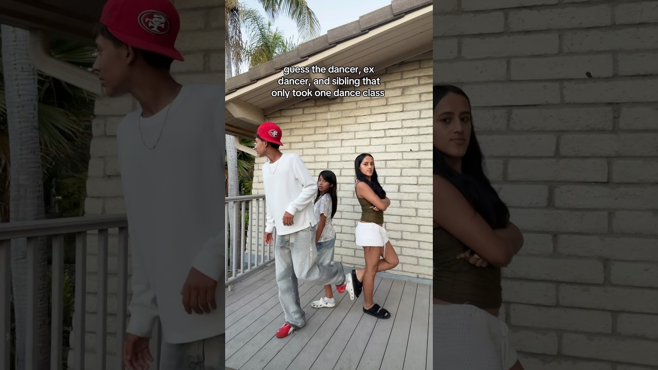 Can You Guess the Dancing Sibling? 🤔