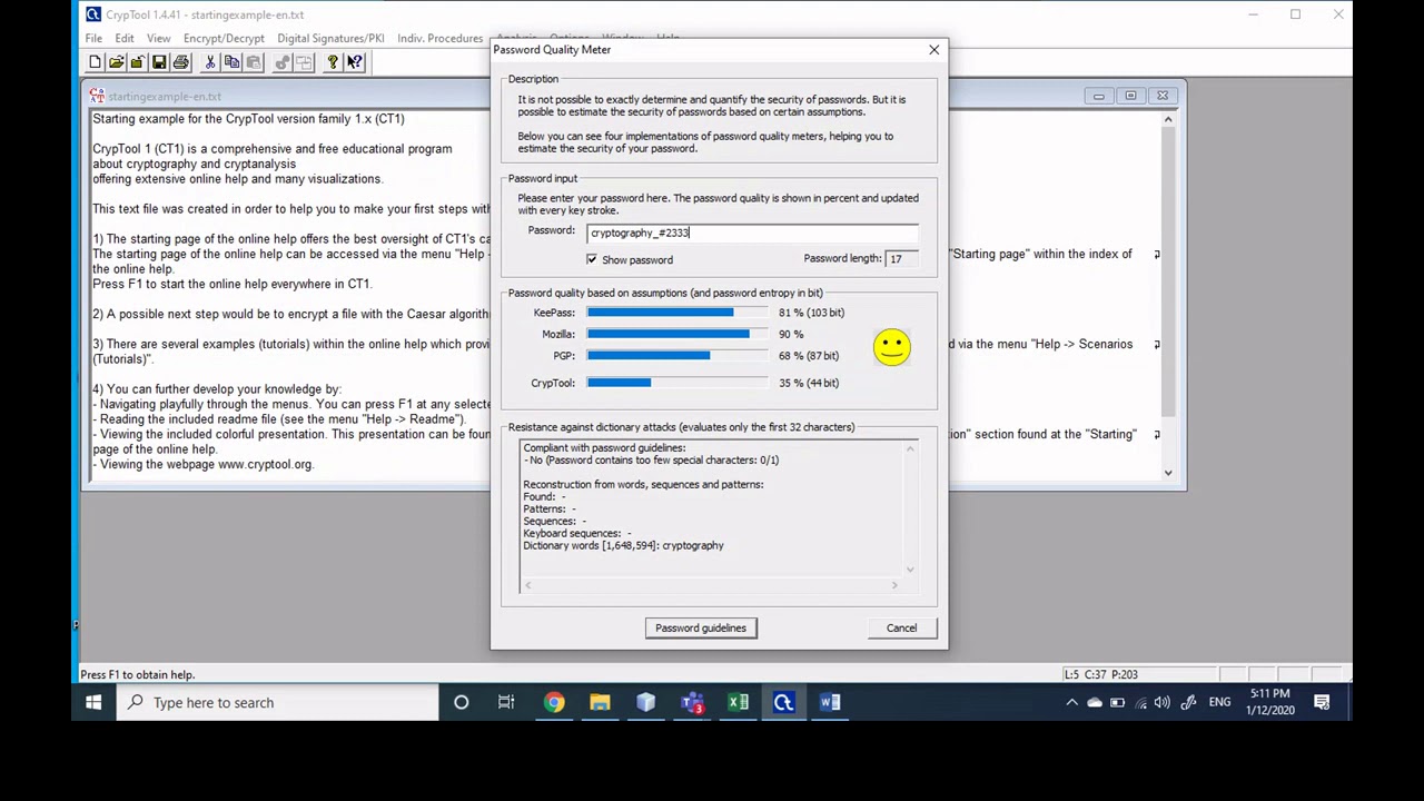 Master Password Security: Test & Improve Your Passwords with CryptoTool 🔐