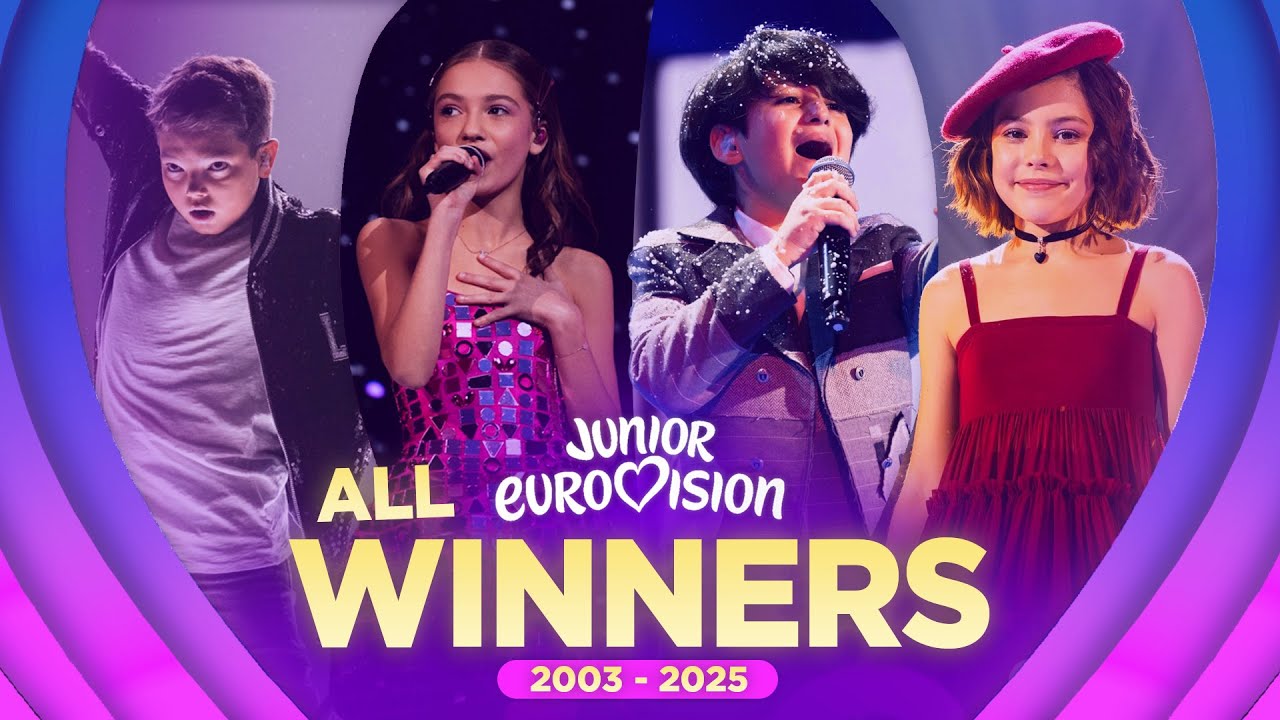 Junior Eurovision Winners (2003-2025) 🎤