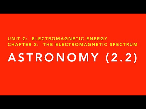 Astronomy (Unit C, Chapter 2.2)