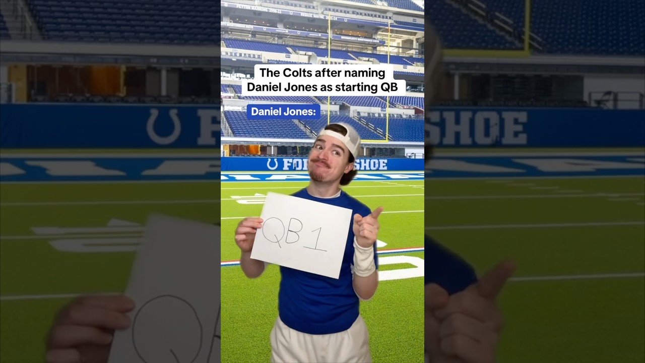 Colts Announce Daniel Jones as Starting QB 🏈