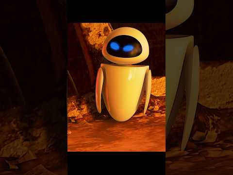 WALL-E and EVE's first meeting. || Movie:WALL·E (2008)#movie #film #movie