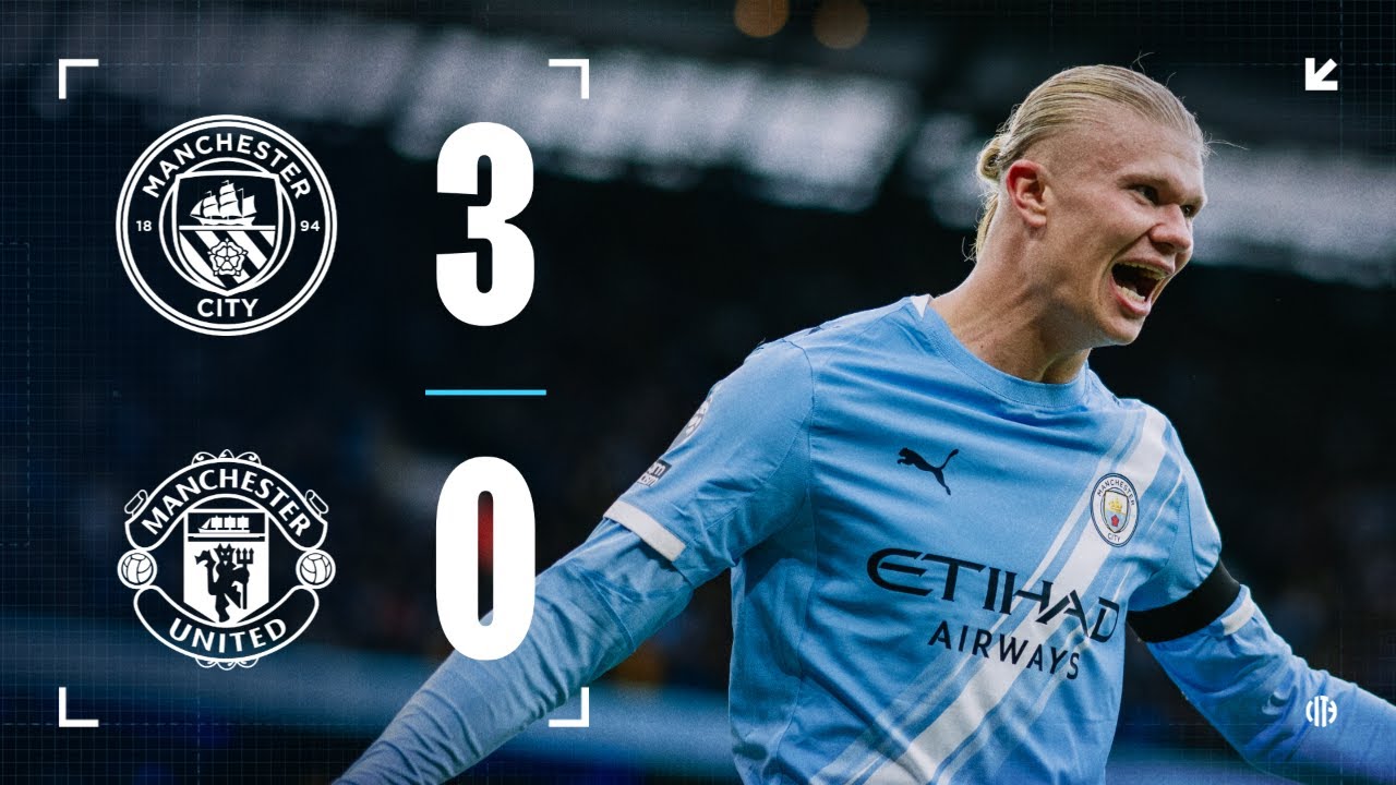 Man City Dominates Manchester United 3-0 in Exciting Derby Showdown ⚽