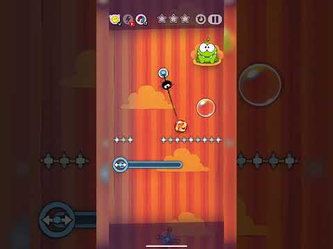 Cut The Rope Super Hard Level I need a Help #ep88 #gaming #kidplay #cuttherope #omnom #shorts