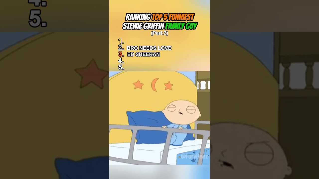 Top 5 Funniest Stewie Griffin Moments (Part 2) 🎉