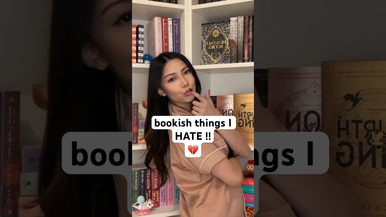Bookish Things I Dislike 💔