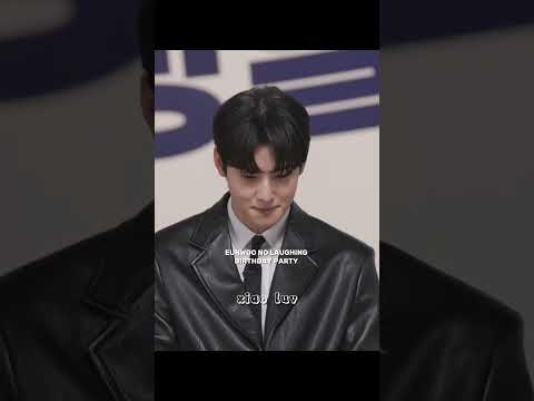 eunwoo was FIGHTING FOR HIS LIFE😭😭 #chaeunwoo #astro #shorts