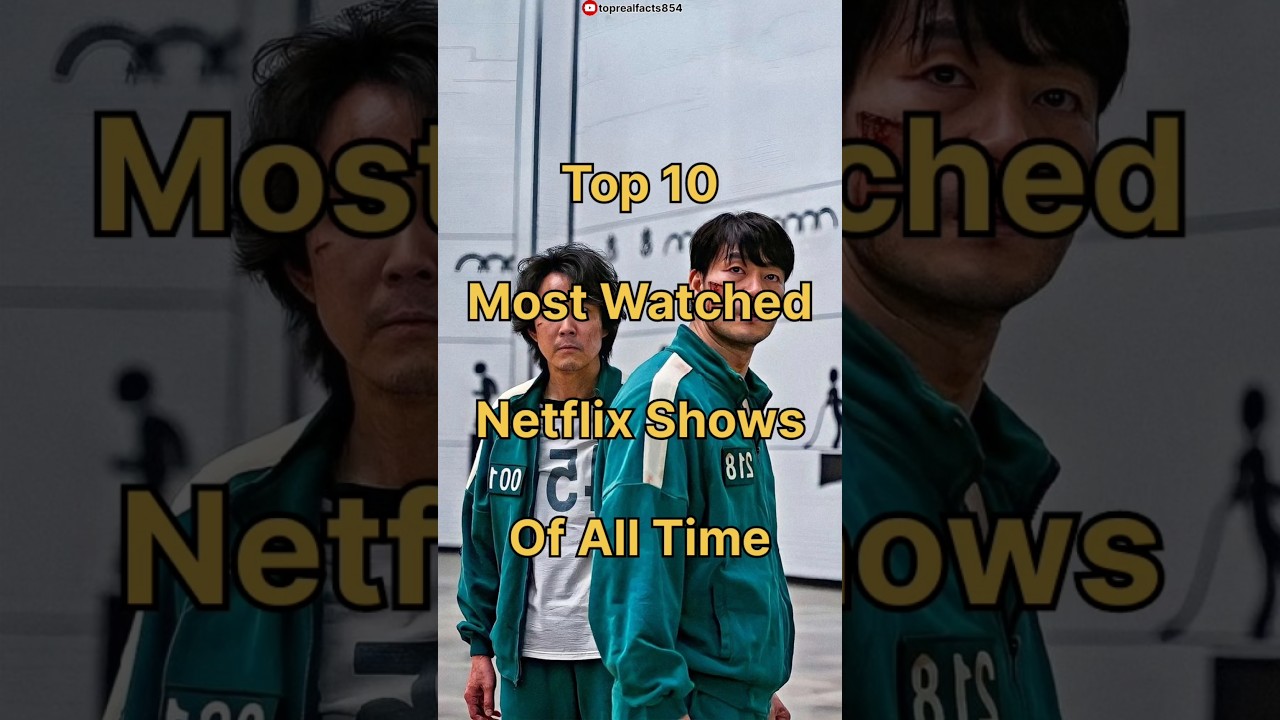 Top 10 Netflix's Most Watched Shows of All Time 🎬