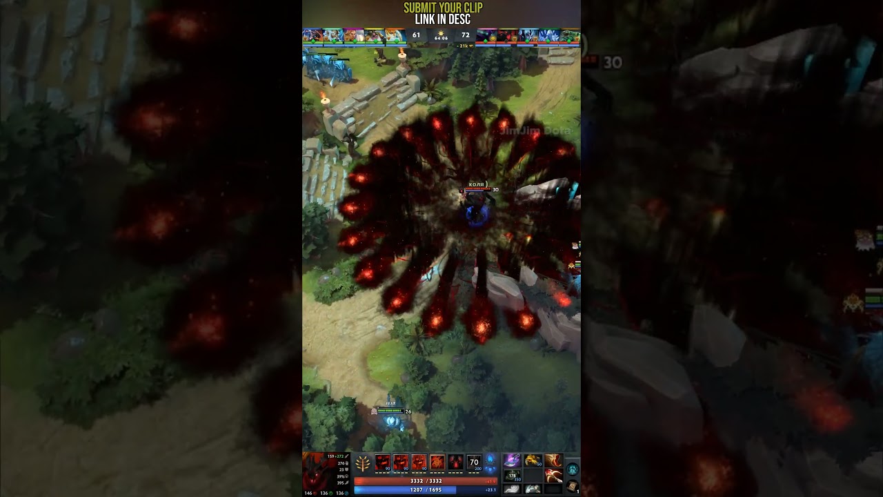 Fearless Shadow Fiend in Dota 2 💀