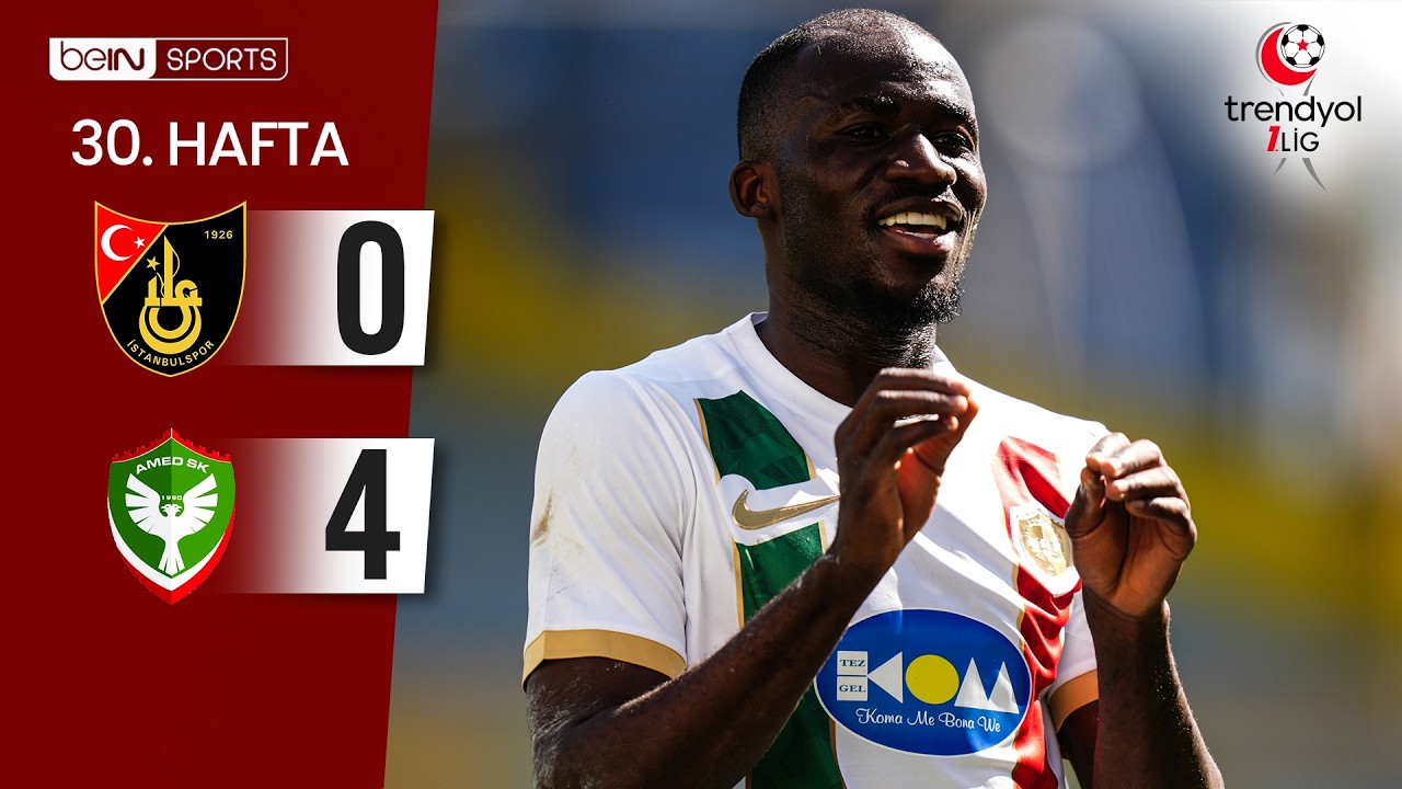 Amed Sportif Faaliyetler 4-0 İstanbulspor | 30. Hafta Özeti