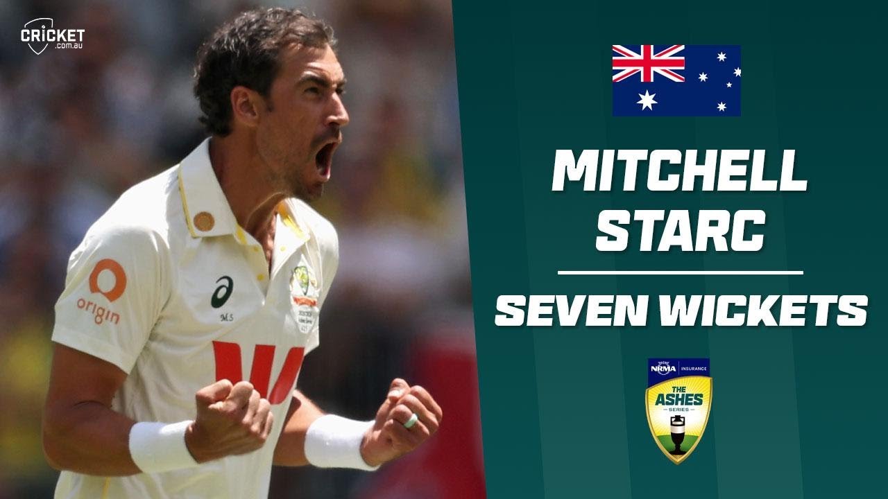 Starc Shines on Day 1 of Ashes 2025-26 🏏