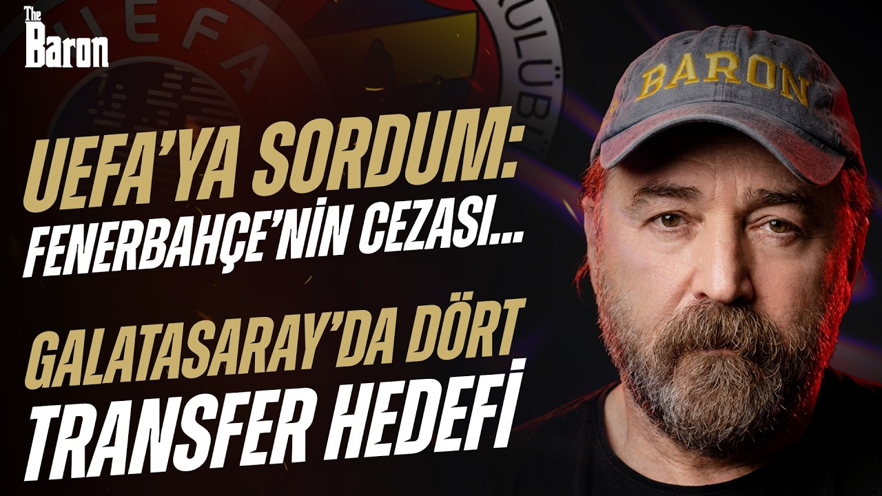 Galatasaray şampiyonluğu nerede kutlayacak? | Fenerbahçe'de kim başkan olacak? | The Baron #38