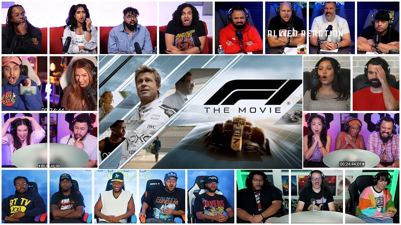 F1: The Movie (2025) Reaction Mashup 🎬